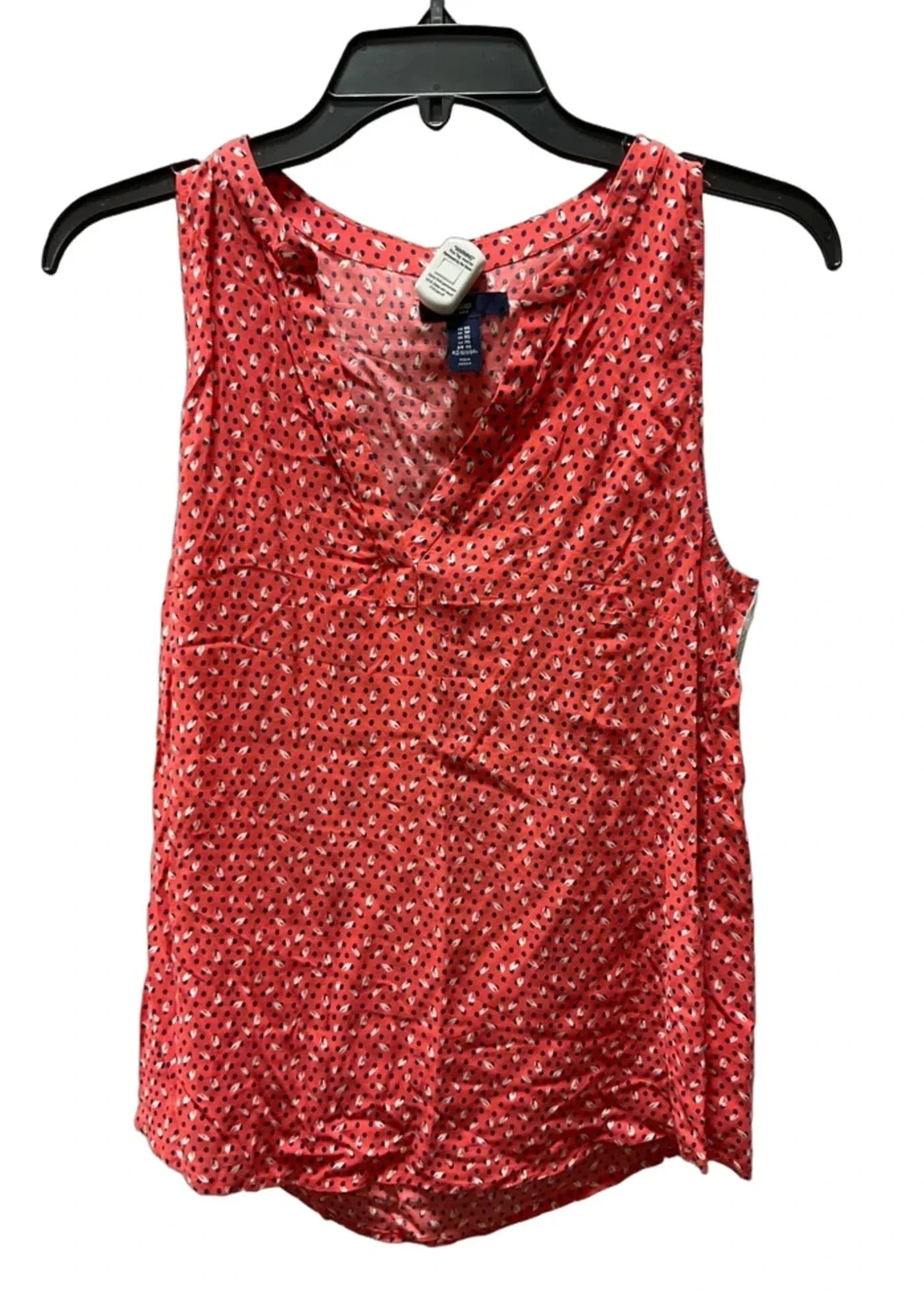 Top Sleeveless By Gap In Blue & Red, Size: Xs