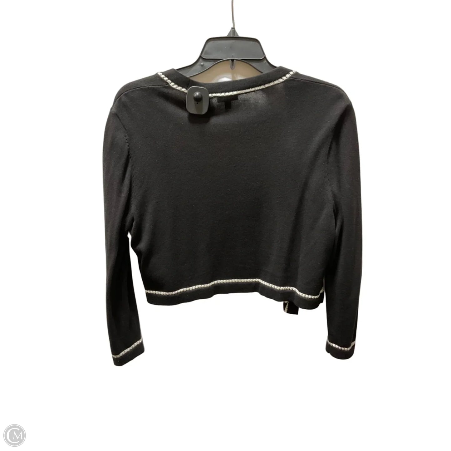 Cardigan By Talbots In Black & White, Size: M