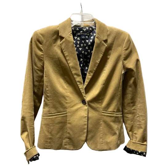 Blazer By Brooks Brothers In Tan, Size: 2