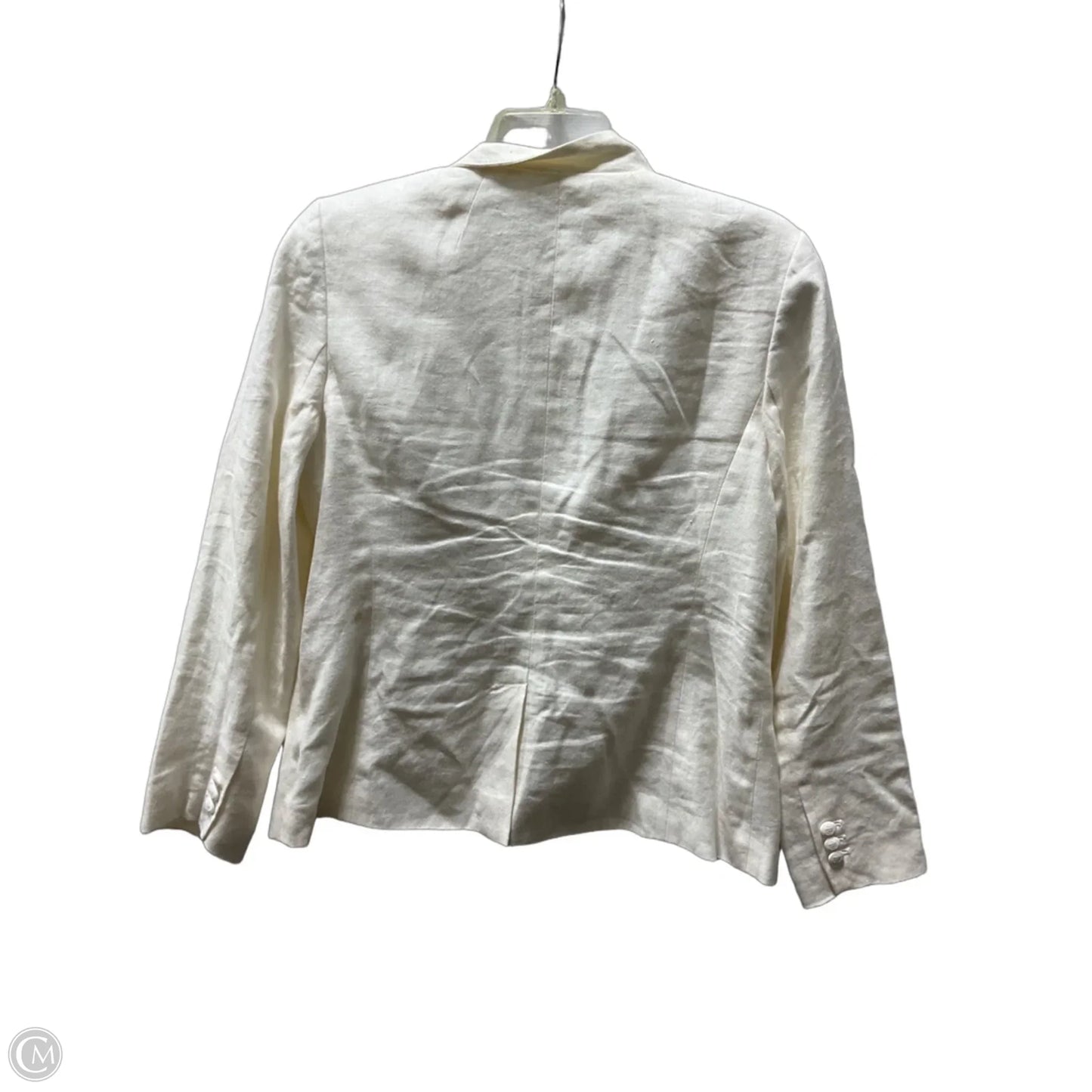 Blazer By Talbots In Cream, Size: 10