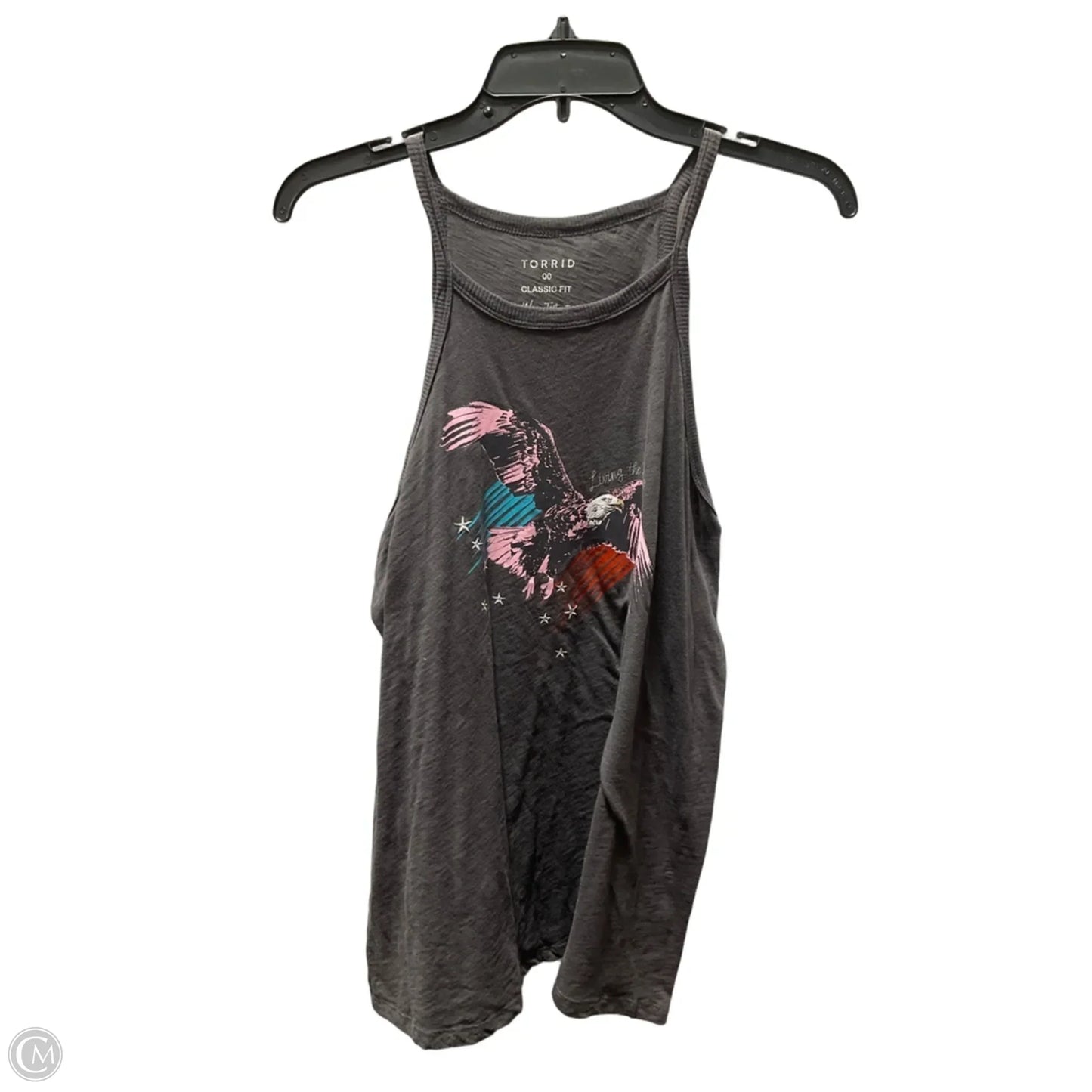 Top Sleeveless By Torrid In Grey, Size: L