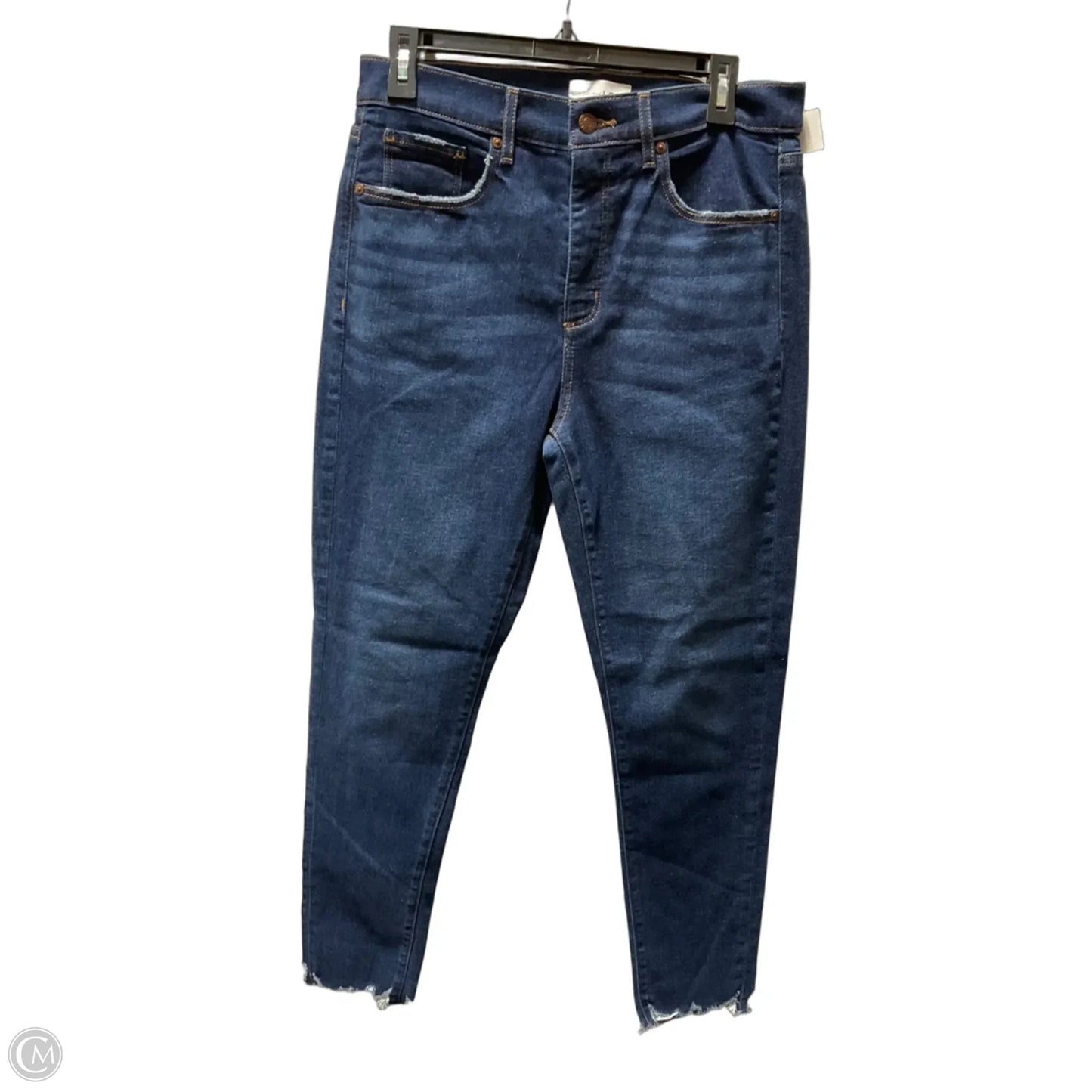 Jeans Skinny By Loft In Blue, Size: 8