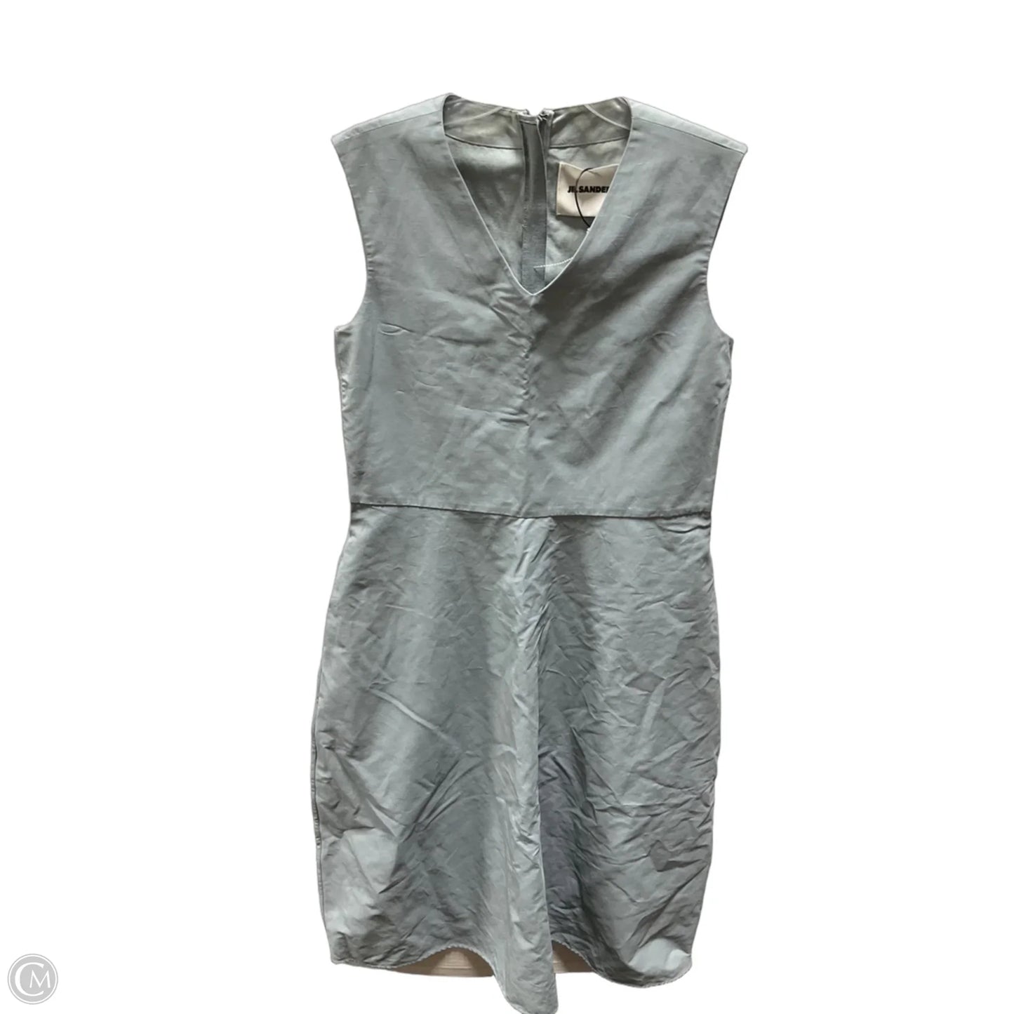 Dress Casual Midi By Cma In Blue, Size: S