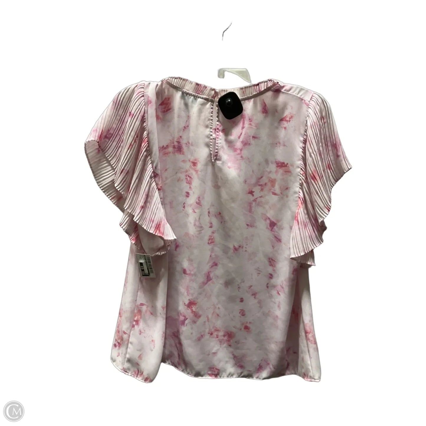Top Short Sleeve By Nine West Apparel In Pink, Size: Xl