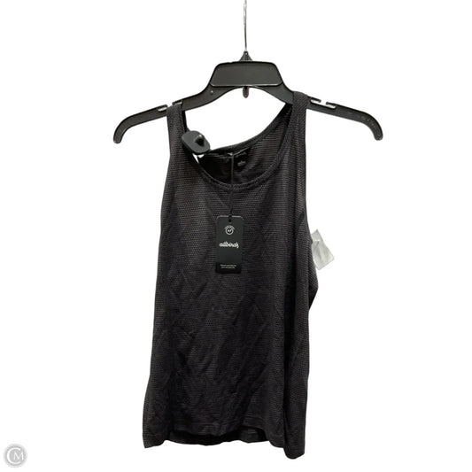 Athletic Tank Top By Allbirds In Black & Brown, Size: Xs