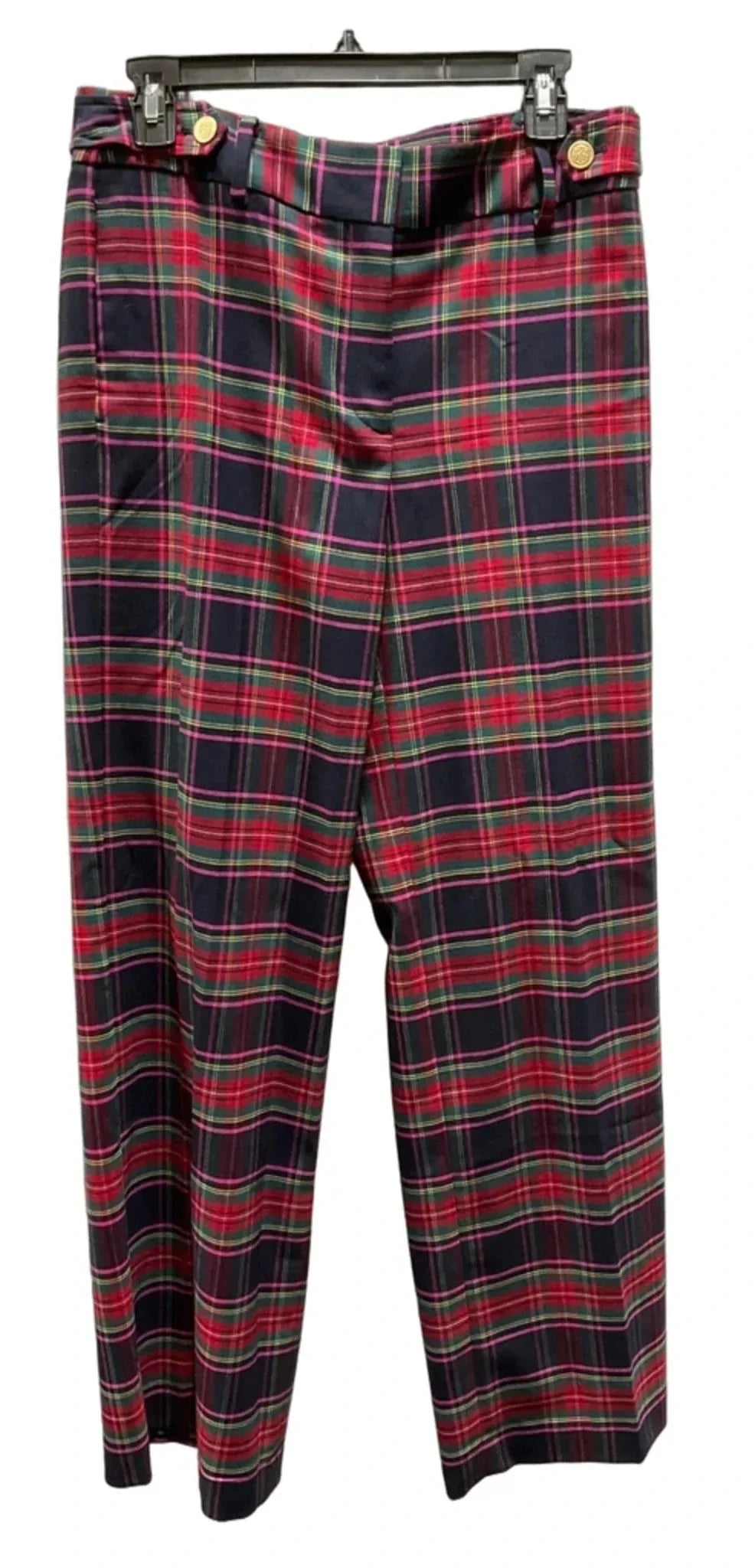 Pants Dress By Talbots In Plaid Pattern, Size: 6
