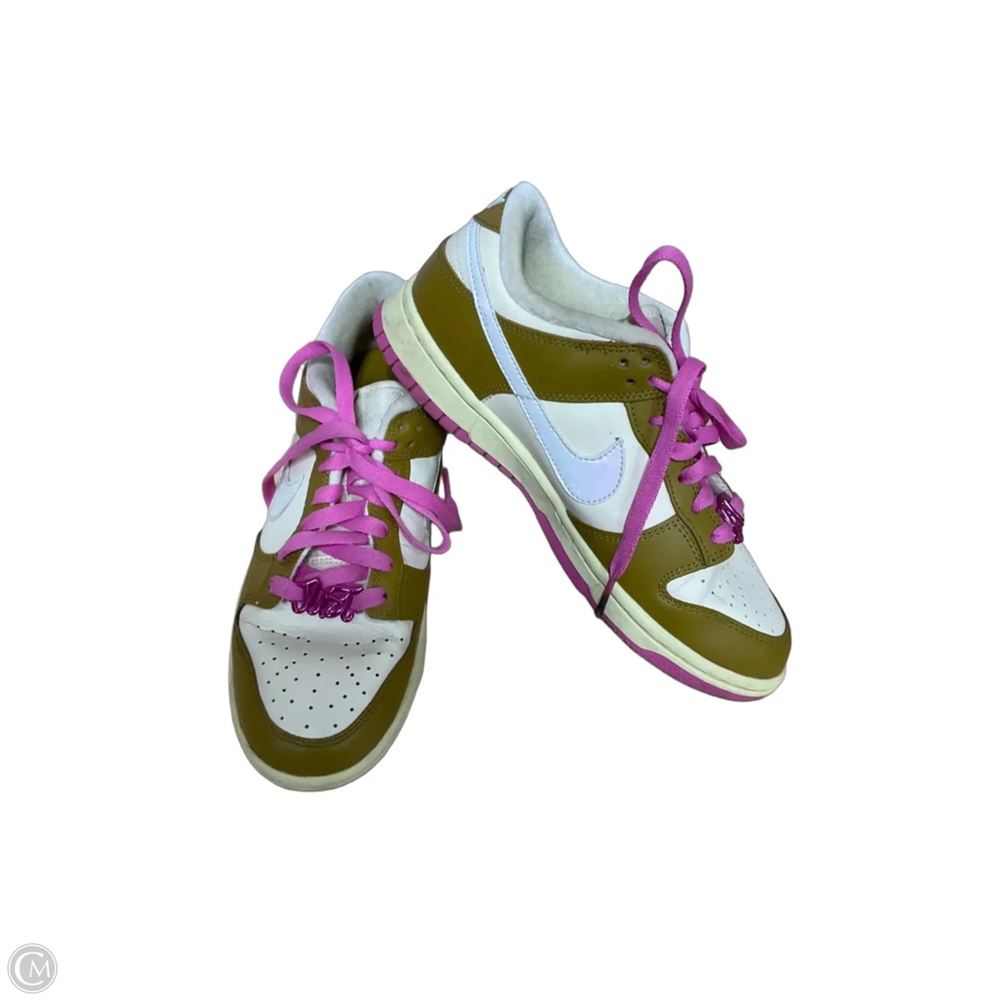 Shoes Athletic By Nike In Brown & Pink, Size: 8