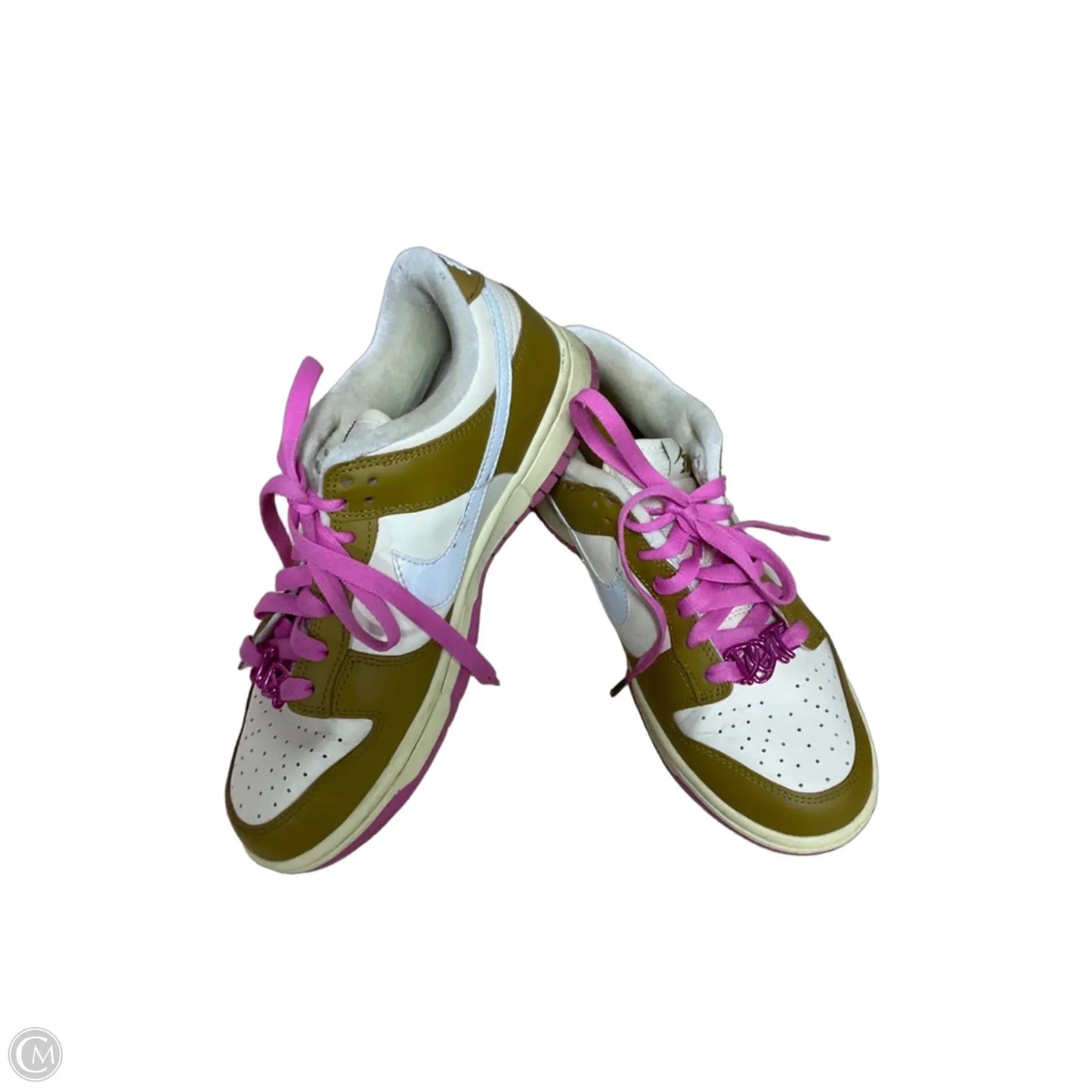 Shoes Athletic By Nike In Brown & Pink, Size: 8
