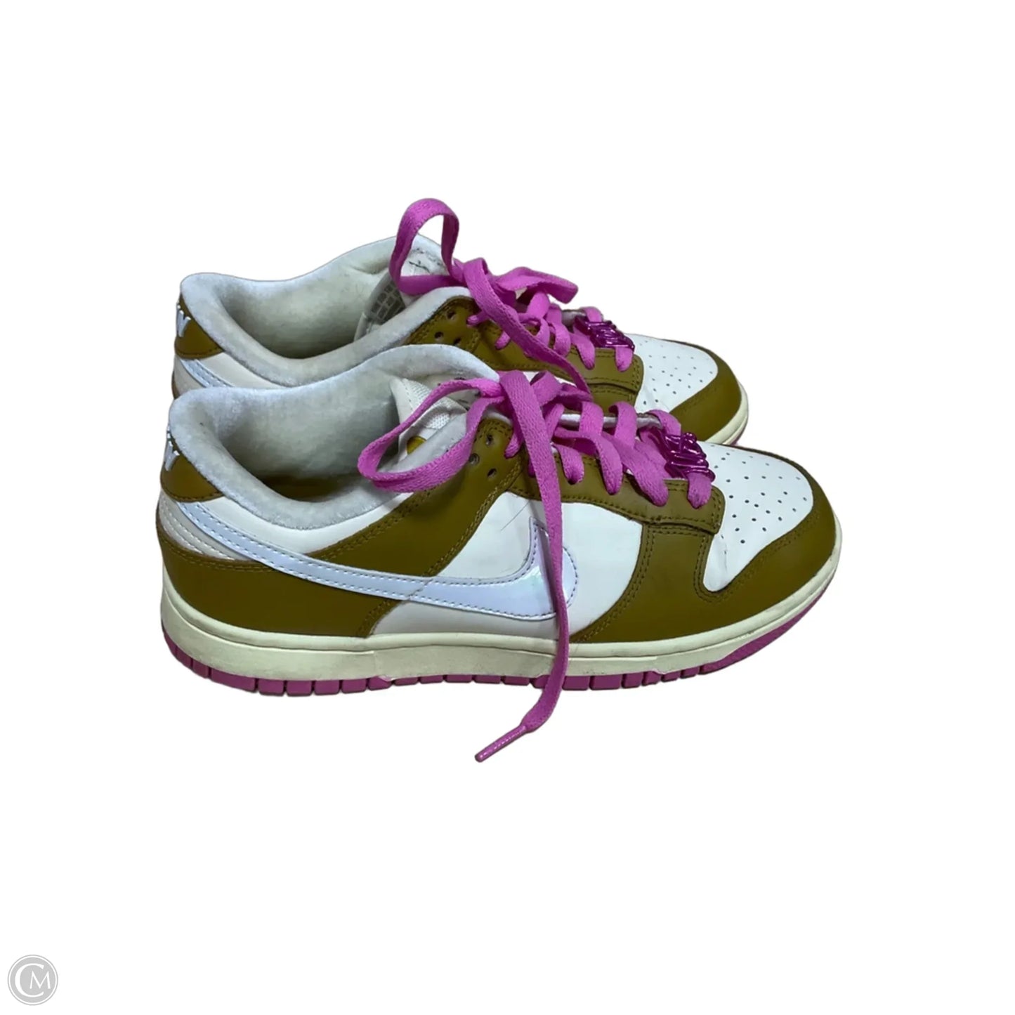 Shoes Athletic By Nike In Brown & Pink, Size: 8