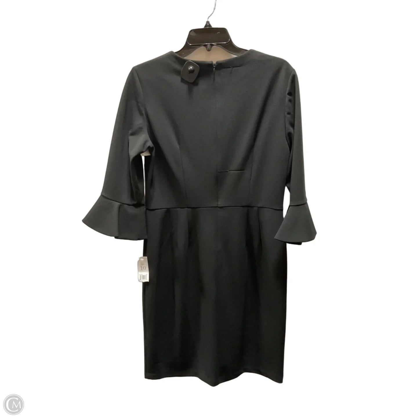 Dress Casual Midi By Donna Morgan In Black, Size: 10