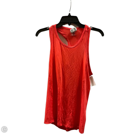 Athletic Tank Top By Avia In Orange, Size: M