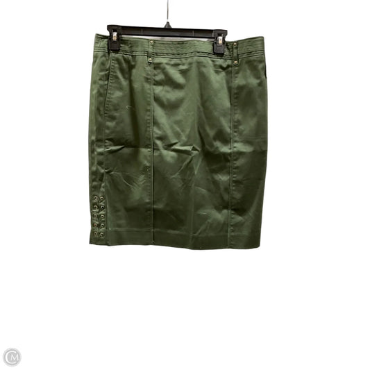 Skirt Mini & Short By White House Black Market In Green, Size: 14p