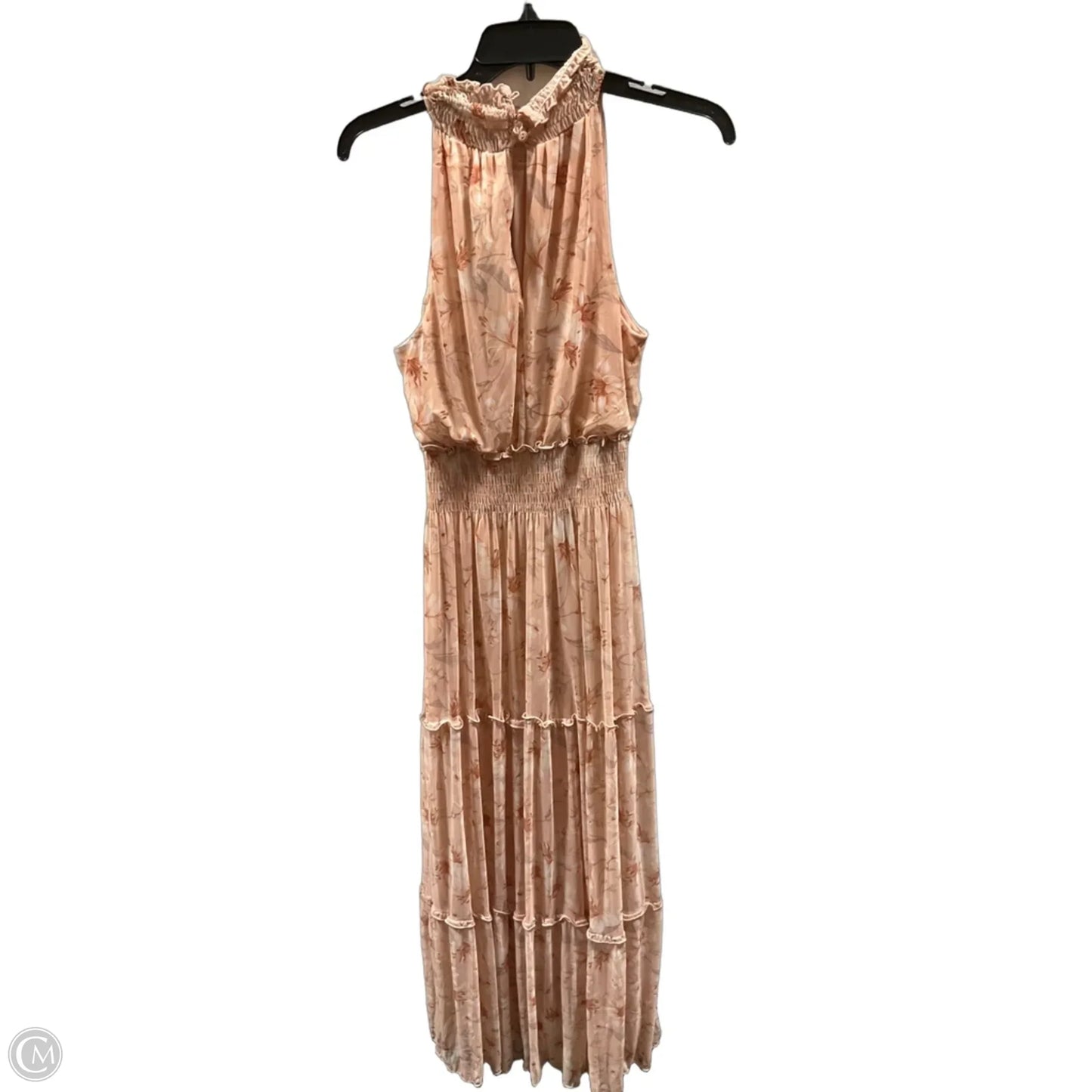 Dress Casual Midi By Kate And Lily In Peach, Size: 10