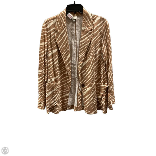 Blazer By A New Day In Zebra Print, Size: M