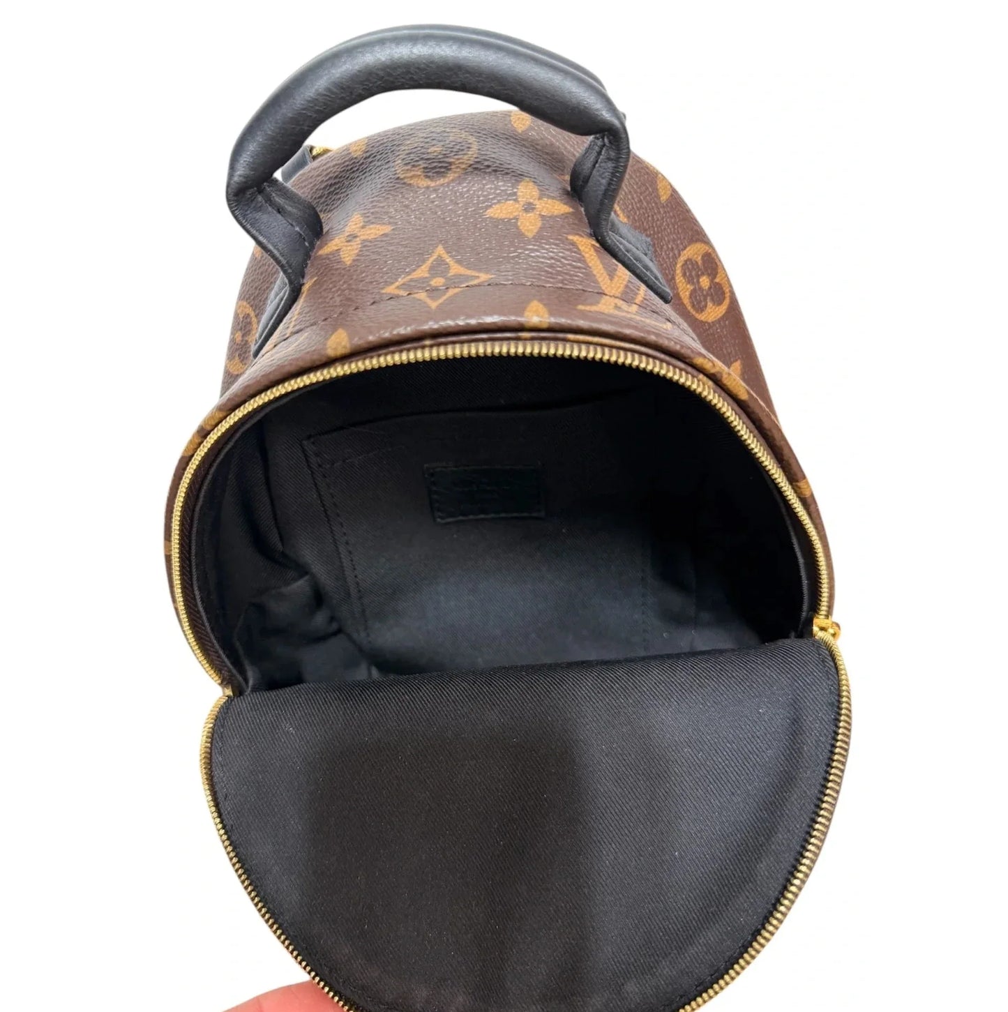 Backpack Luxury Designer By Louis Vuitton, Size: Small