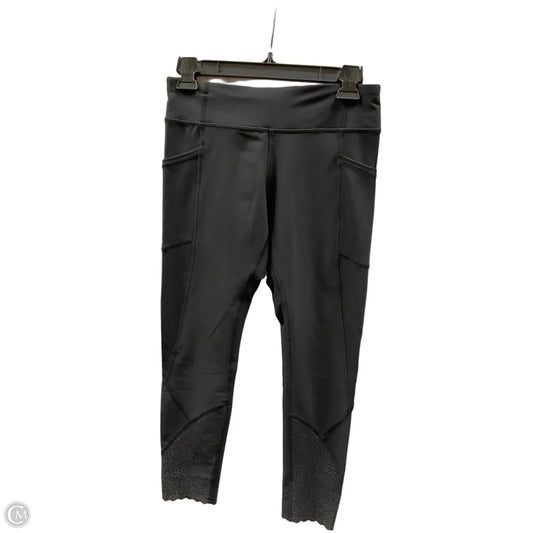 Athletic Leggings By Lululemon In Black, Size: 8