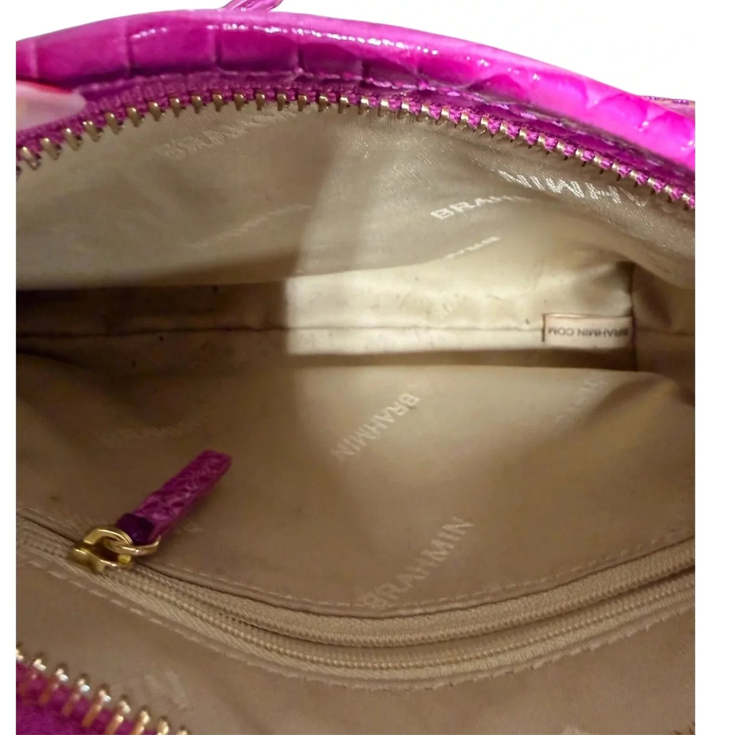 Handbag Designer By Brahmin, Size: Small