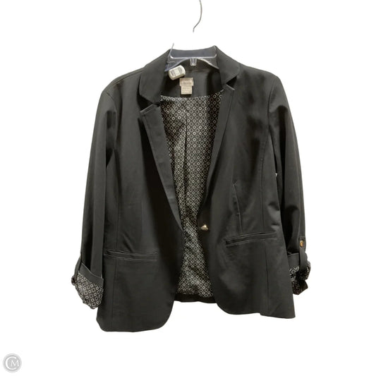 Blazer By Chicos In Black, Size: M