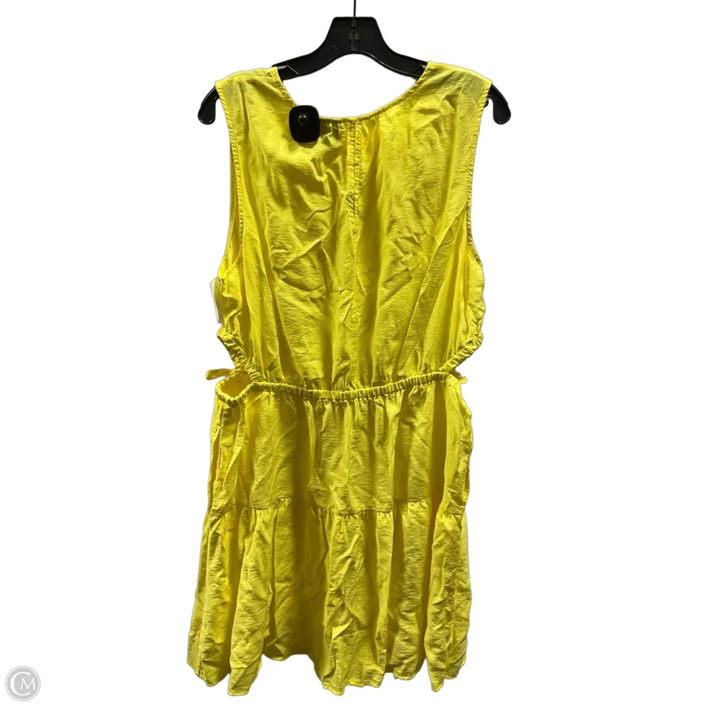 Dress Casual Midi By Gap In Yellow, Size: Xl
