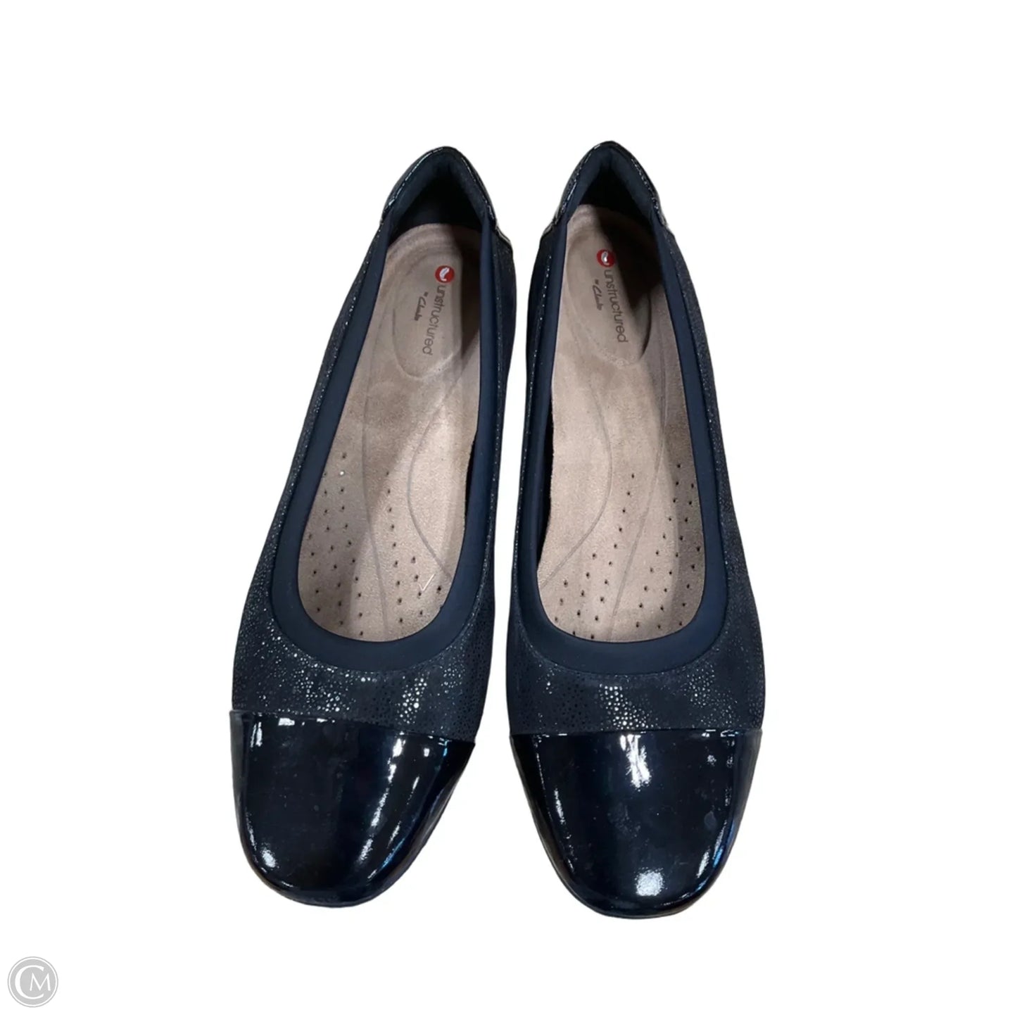 Shoes Flats By Clarks In Black, Size: 8.5