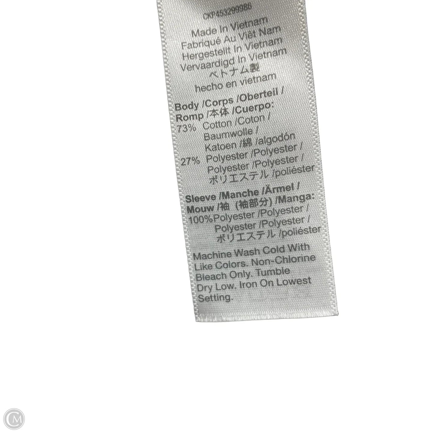 Top Short Sleeve By Madewell In Black, Size: S