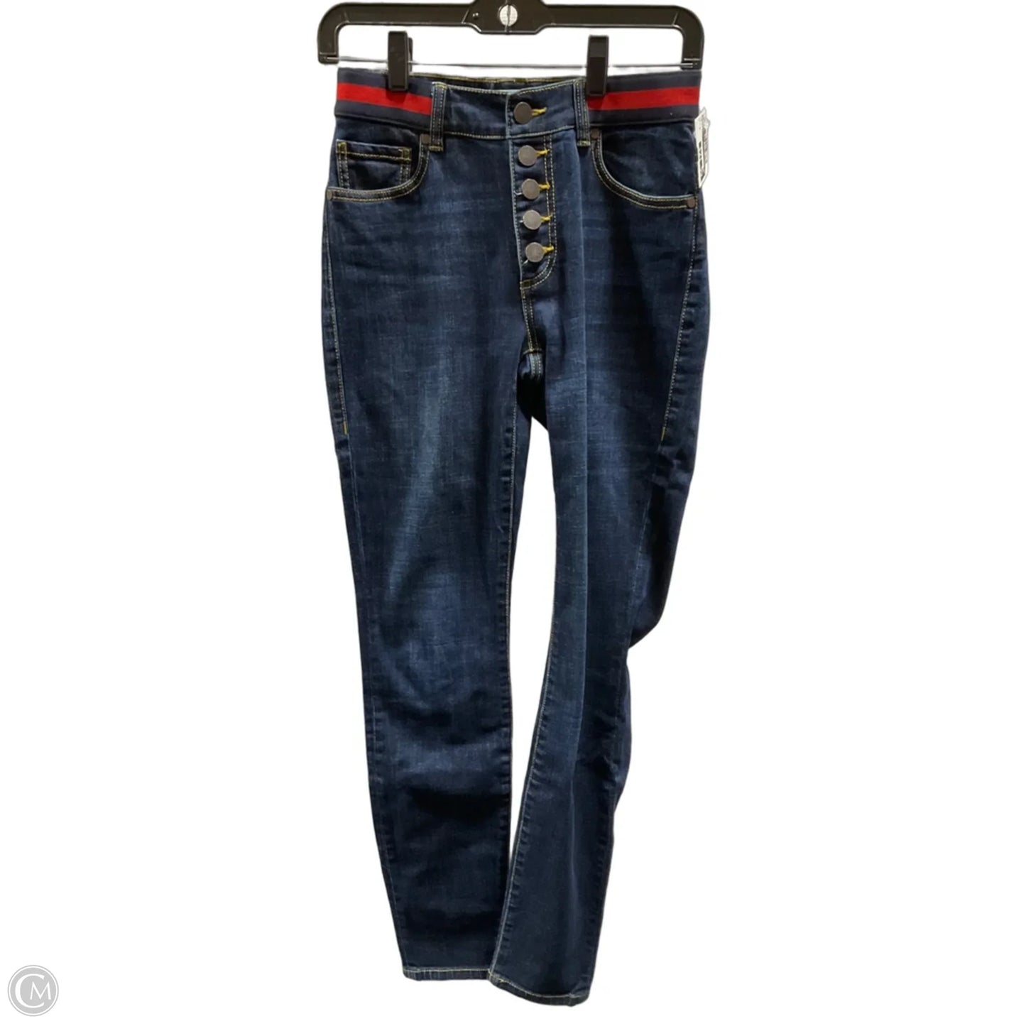 Jeans Skinny By Cabi In Blue, Size: 2