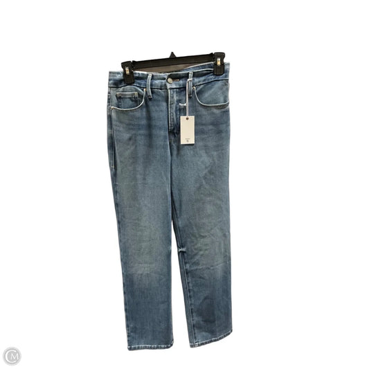 Jeans Straight By Good American In Blue, Size: 6