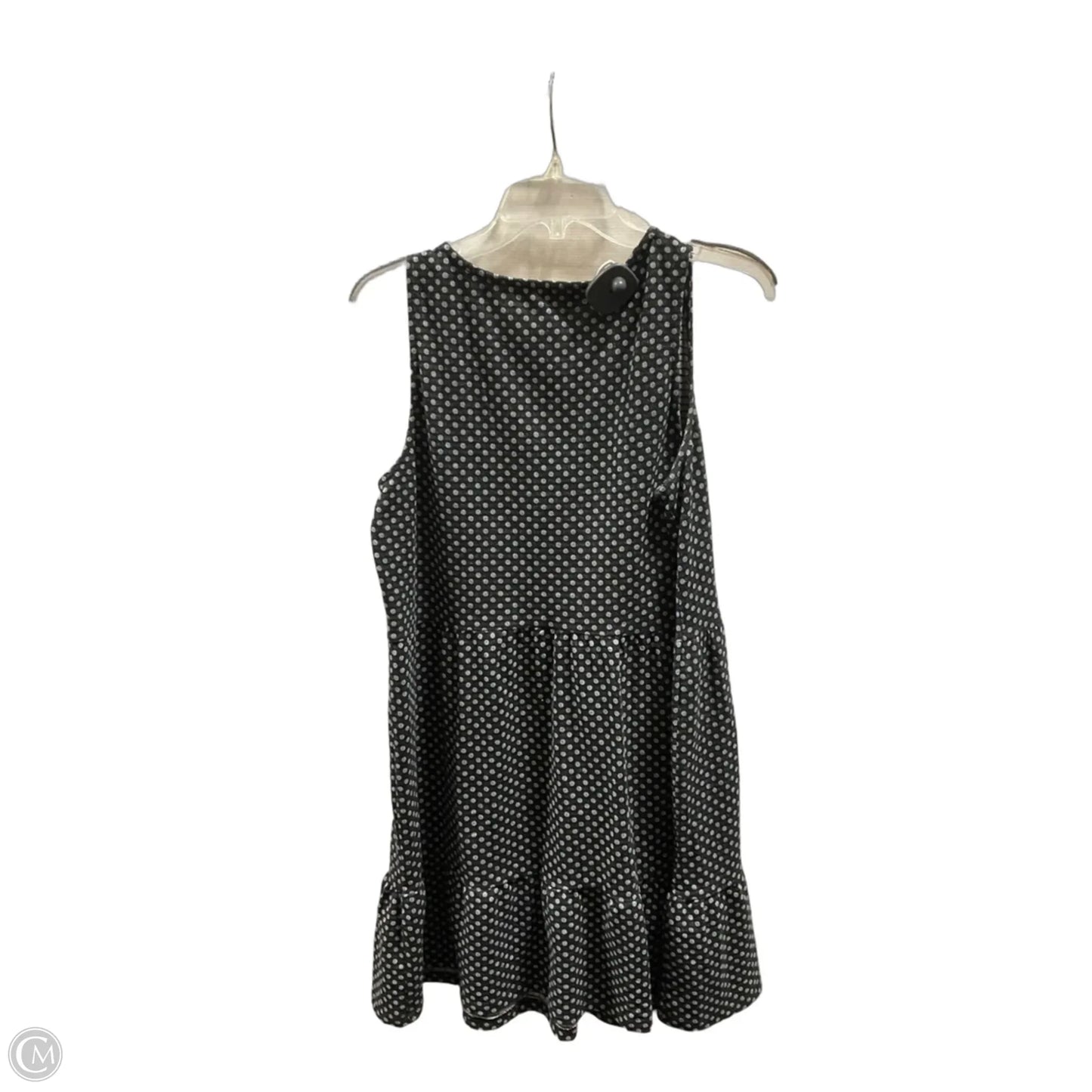 Dress Casual Midi By Loft In Polkadot Pattern, Size: M