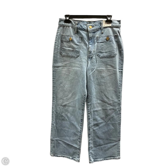 Jeans Wide Leg By J. Crew In Blue, Size: 6