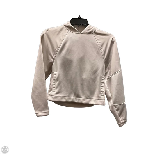 Athletic Sweatshirt Hoodie By Athleta In Cream, Size: Xs
