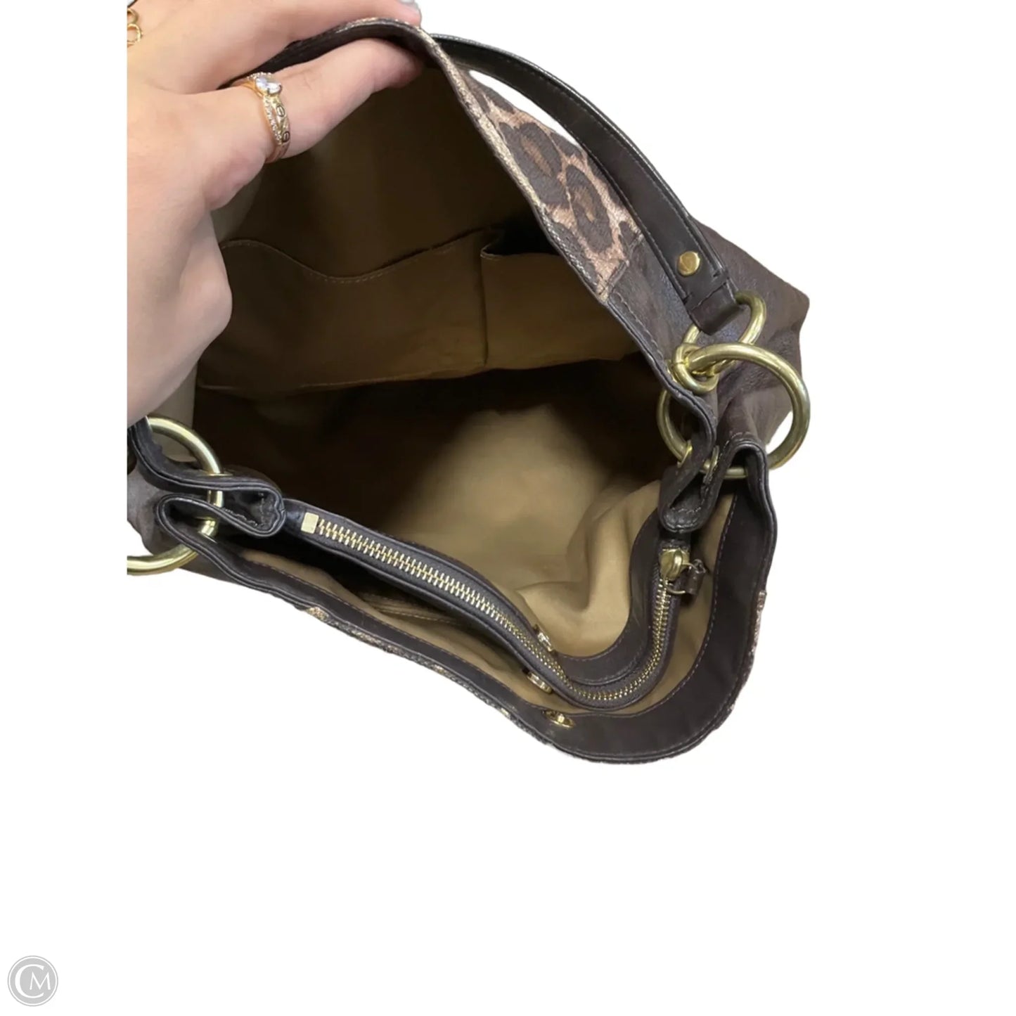 Handbag Designer By Coach, Size: Large