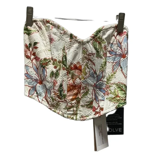 Top Sleeveless By Cma In Floral Print, Size: Xs