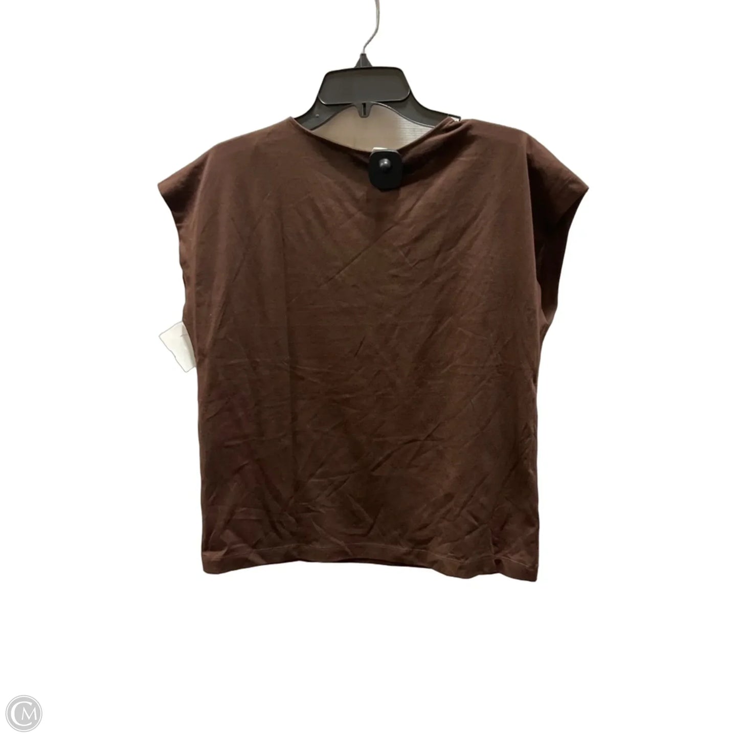 Top Sleeveless By Loft In Brown, Size: S