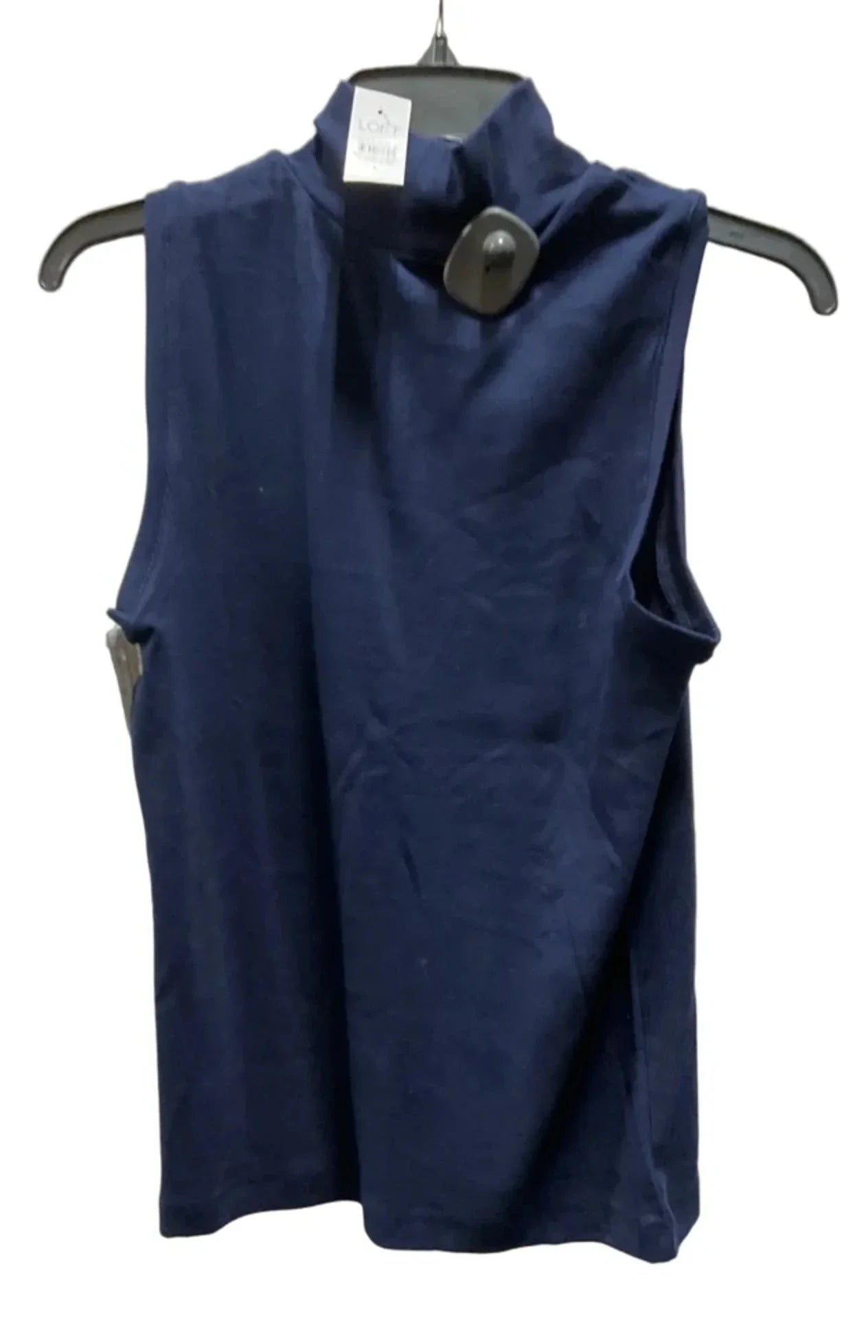 Top Sleeveless By Loft In Blue, Size: L