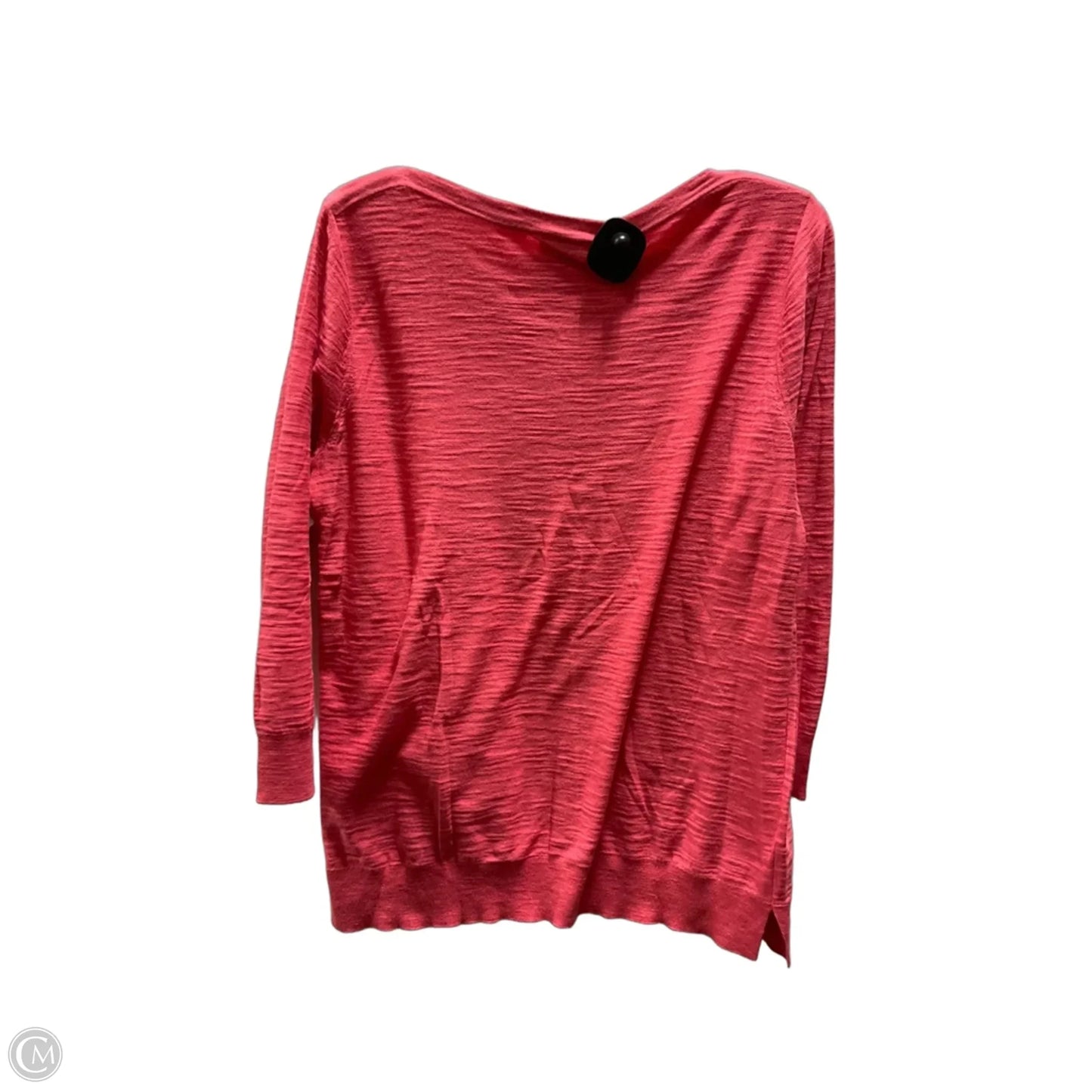 Top Long Sleeve By Loft In Pink, Size: L