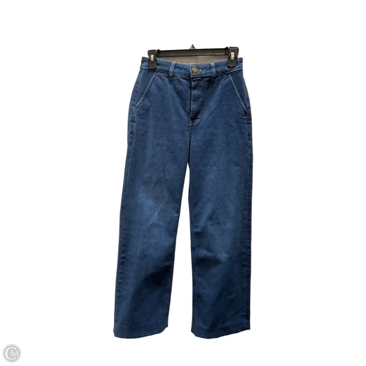 Jeans Wide Leg By J. Crew In Blue, Size: 2