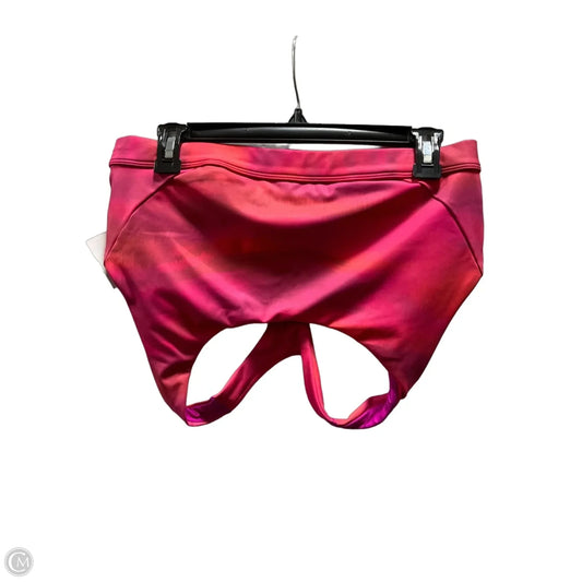 Athletic Bra By Athleta In Pink & Purple, Size: Xl