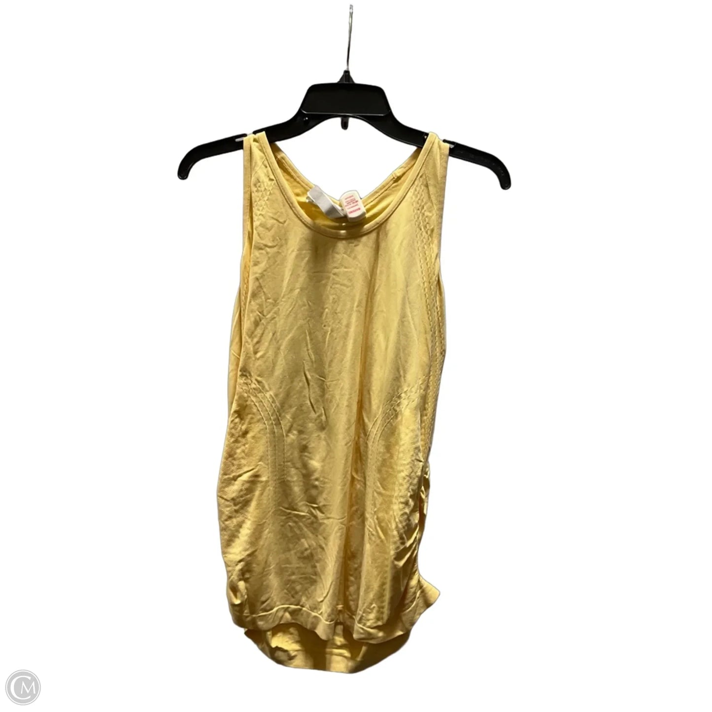 Athletic Tank Top By Athleta In Yellow, Size: Xl