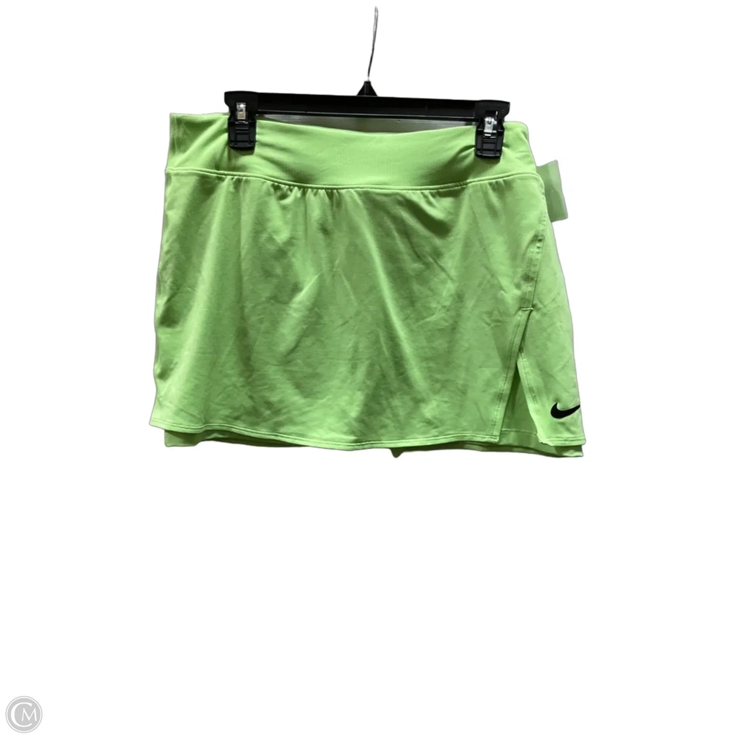 Athletic Skort By Nike Apparel In Green, Size: Xl
