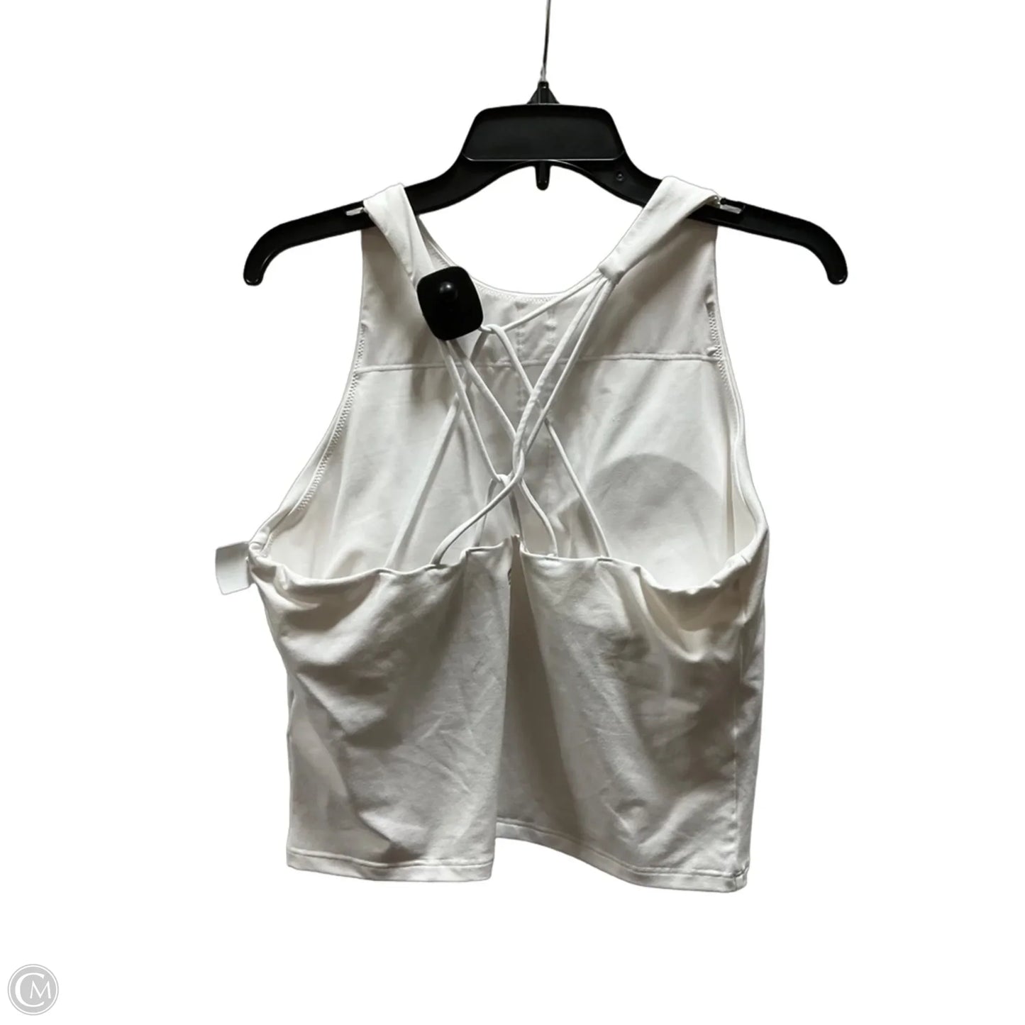 Athletic Tank Top By Fabletics In Cream, Size: Xl