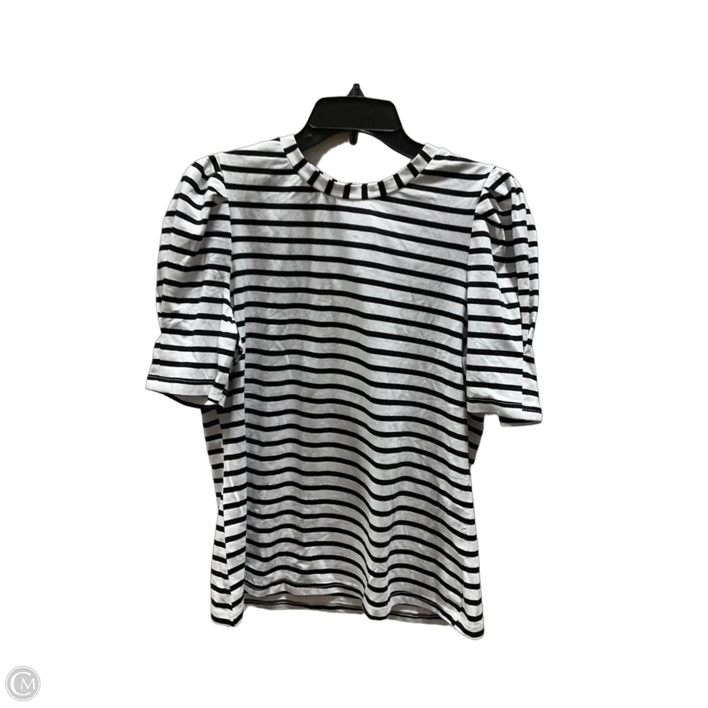 Top Short Sleeve By Dokotoo In Striped Pattern, Size: M