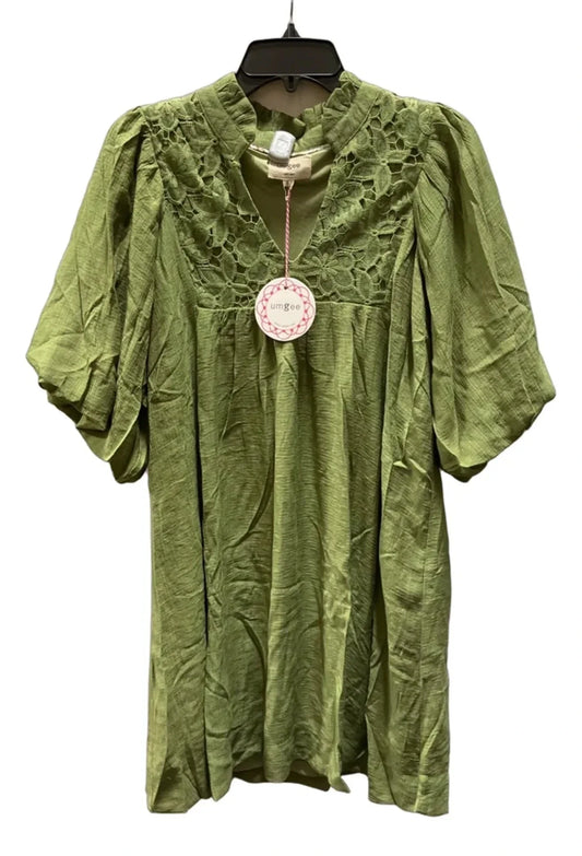 Dress Casual Midi By Umgee In Green, Size: L