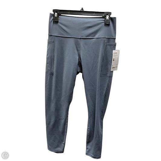 Athletic Leggings By Athleta In Grey, Size: L