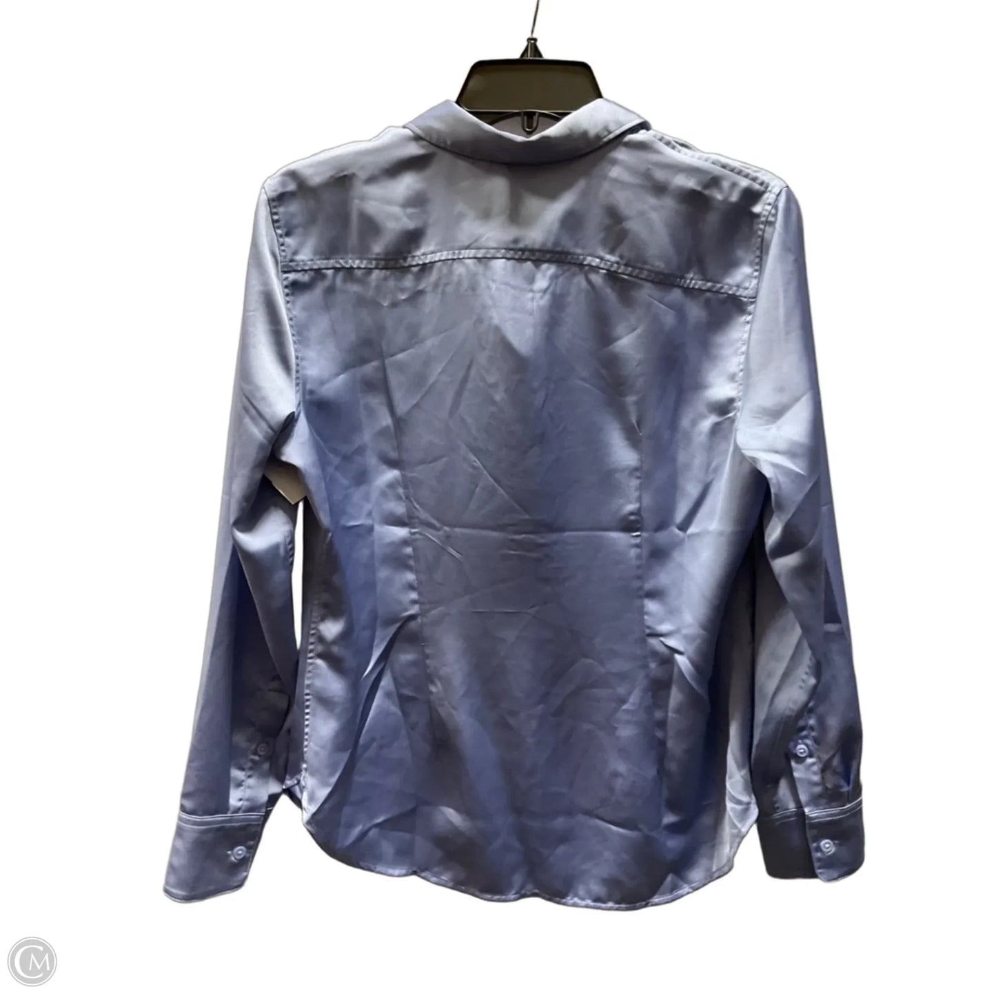 Blouse Long Sleeve By J. Crew In Blue, Size: 6