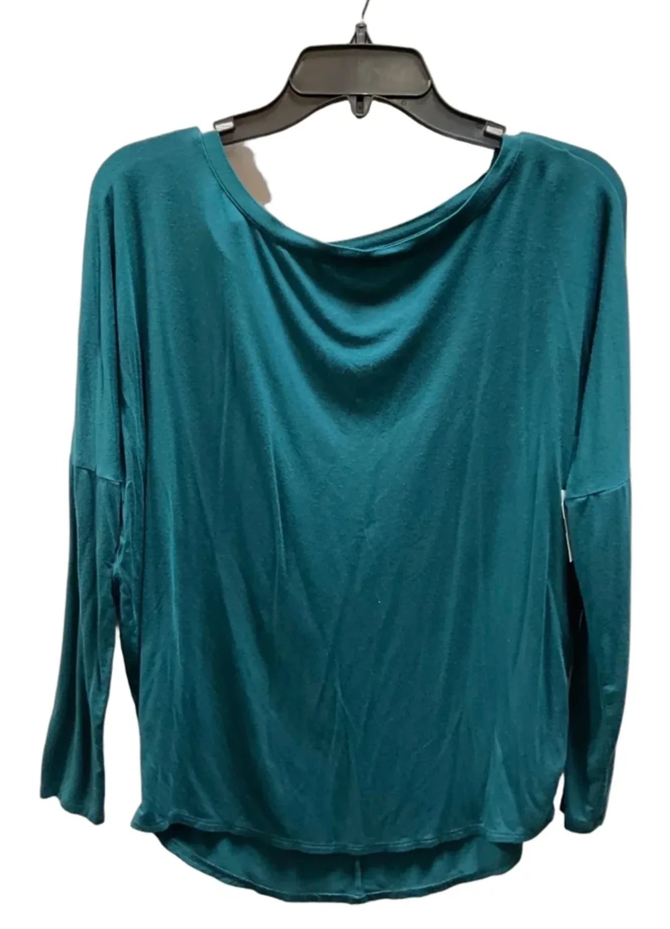 Top 3/4 Sleeve Basic By Express In Green, Size: Xs