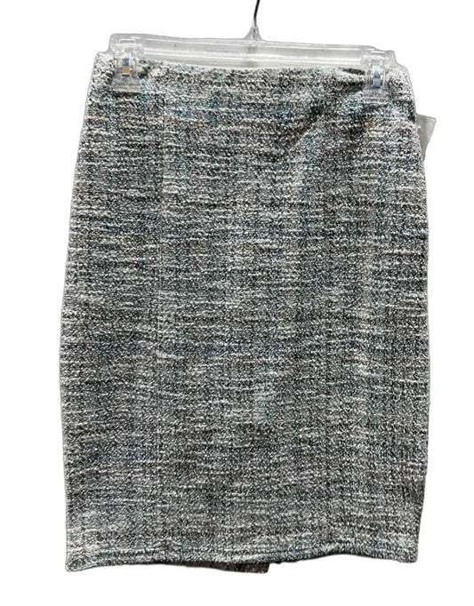 Skirt Midi By Grace + Karma In Blue & Gold, Size: S