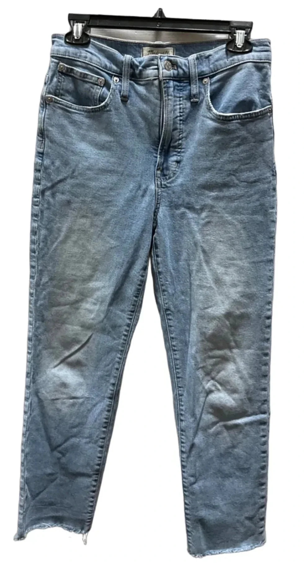 Jeans Straight By Madewell In Blue, Size: 4