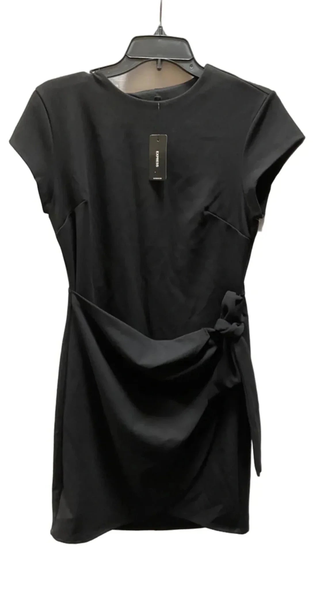 Dress Casual Midi By Express In Black, Size: M