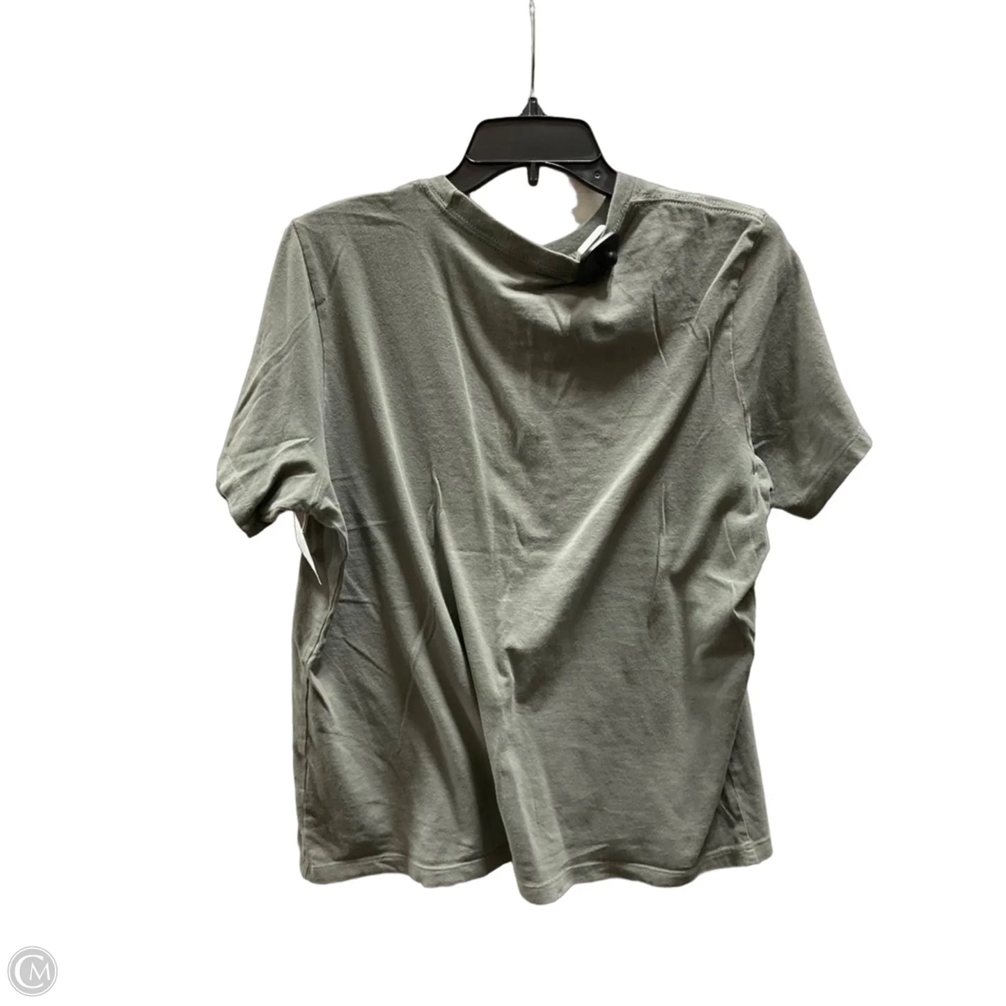 Athletic Top Short Sleeve By The North Face In Green, Size: L