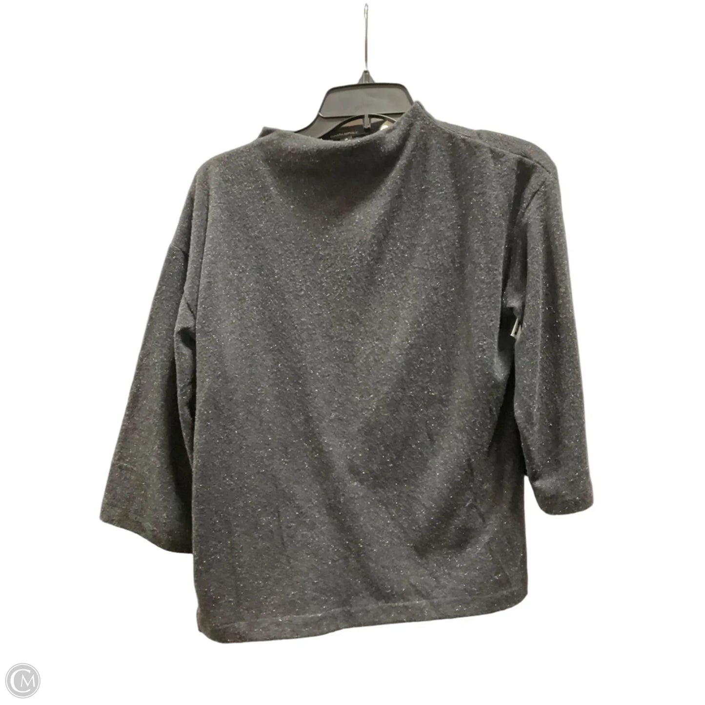 Top Long Sleeve By Banana Republic In Grey, Size: S